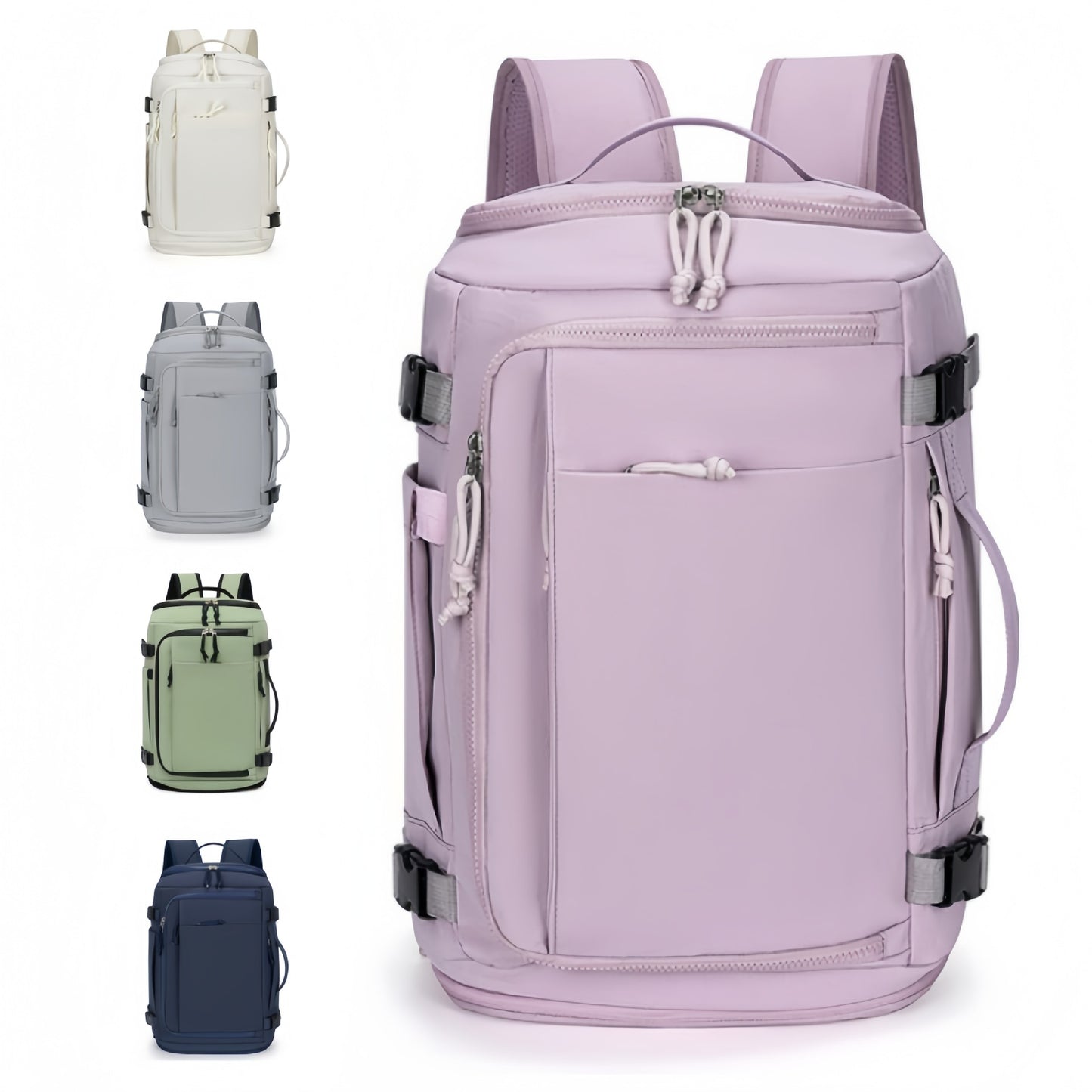 Women's & Men's Nylon Exercise Portable Computer Shoes Warehouse Leisure Backpack