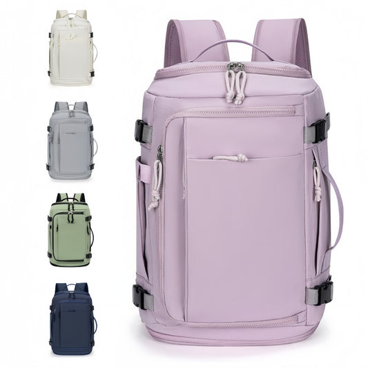Women's & Men's Nylon Exercise Portable Computer Shoes Warehouse Leisure Backpack