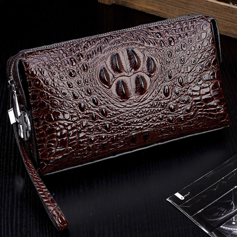 Innovative Men's Crocodile Pattern Business Lightweight Men's Clutch